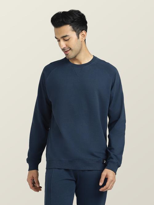 mens plain sweatshirt - 18766129 - Very Small Image - 1