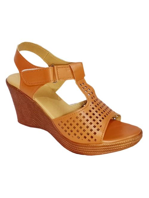 tan slip on sandal - 18766217 - Very Small Image - 1
