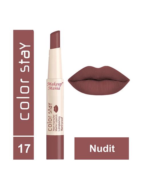 color stay long lasting matte lipstick, shade # 17 - 18766572 - Very Small Image - 1