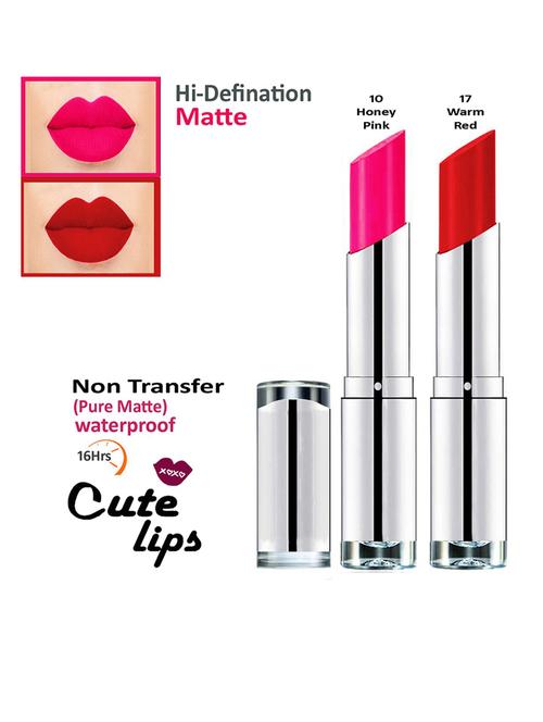 nontransfer matte lipstick combo of 2 - 18766665 - Very Small Image - 1