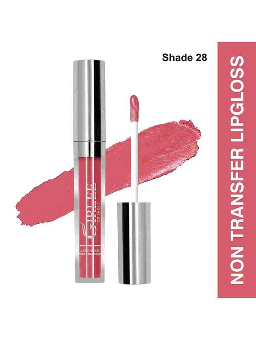 girlee non transfer liquid lipstick, matte lip color, # 28 rose pink - 18766845 - Very Small Image - 1