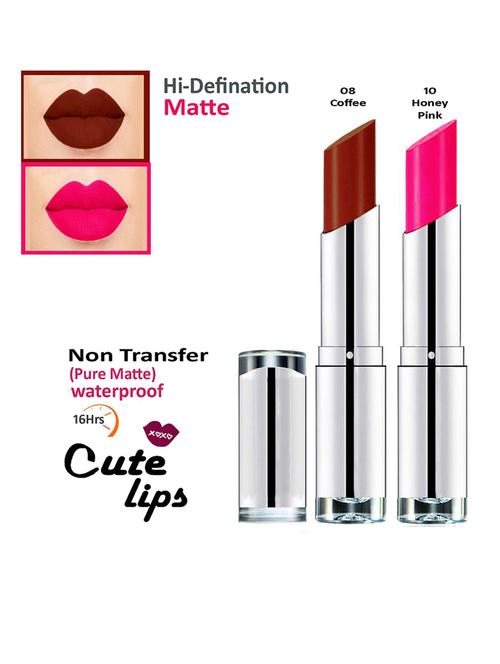 nontransfer matte lipstick combo of 2 - 18766874 - Very Small Image - 1