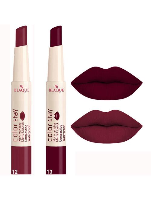 color stay long lasting matte lipstick, shade 12-13 - 18766949 - Very Small Image - 1