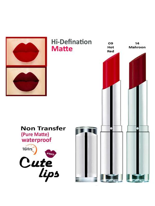 nontransfer matte lipstick combo of 2 - 18766961 - Very Small Image - 1