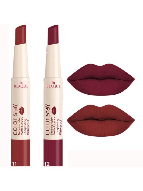 color stay long lasting matte lipstick, shade 11-12 - 18766987 - Very Small Image - 1