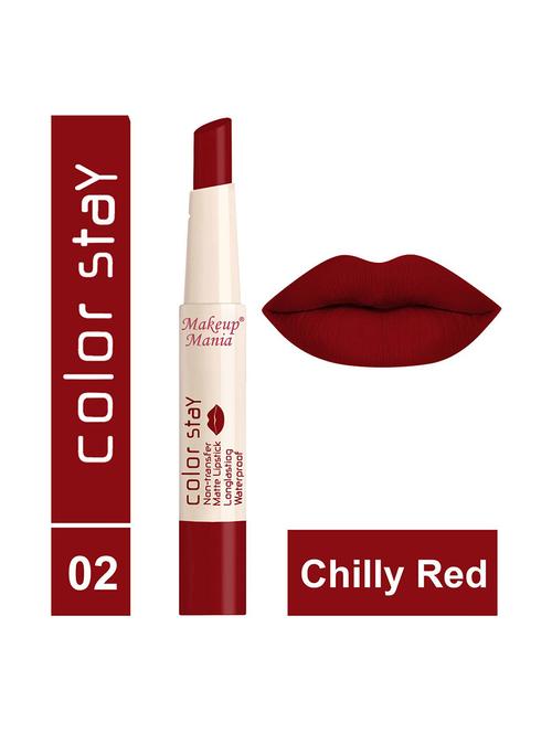 color stay long lasting matte lipstick, shade # 02 - 18767073 - Very Small Image - 1