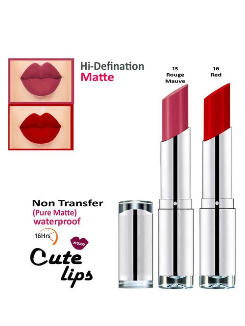 nontransfer matte lipstick combo of 2 - 18767082 - Very Small Image - 1