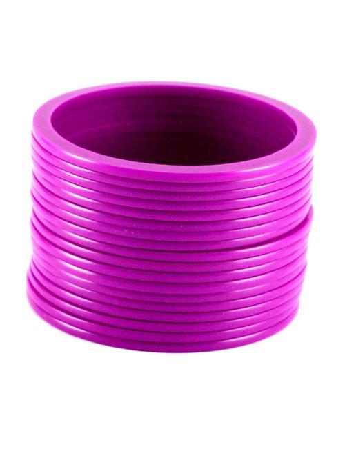 rani coloured acrylic bangle with very extra large size - 18768367 - Very Small Image - 1