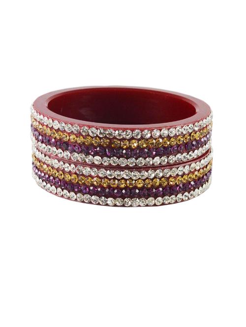 red stone acrylic bangle with extra large size - 18768649 - Very Small Image - 1