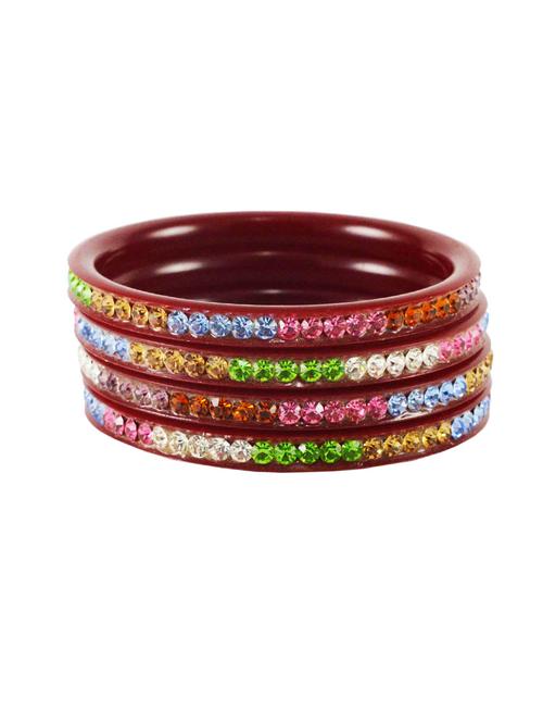 red stone acrylic bangle with extra large size - 18768656 - Very Small Image - 1