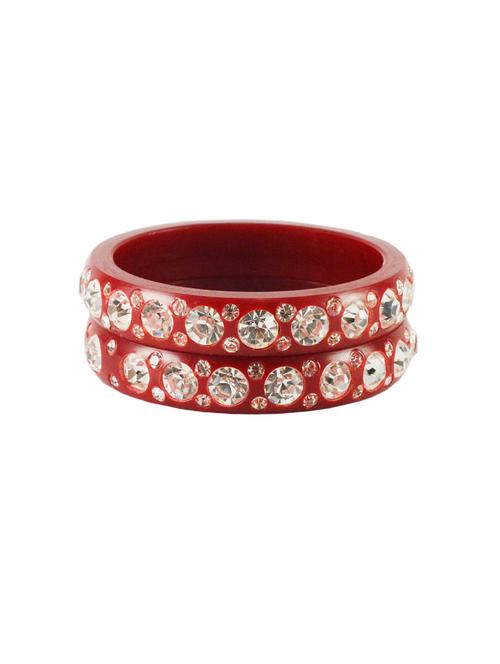 red stone acrylic bangle with very extra large size - 18768666 - Very Small Image - 1