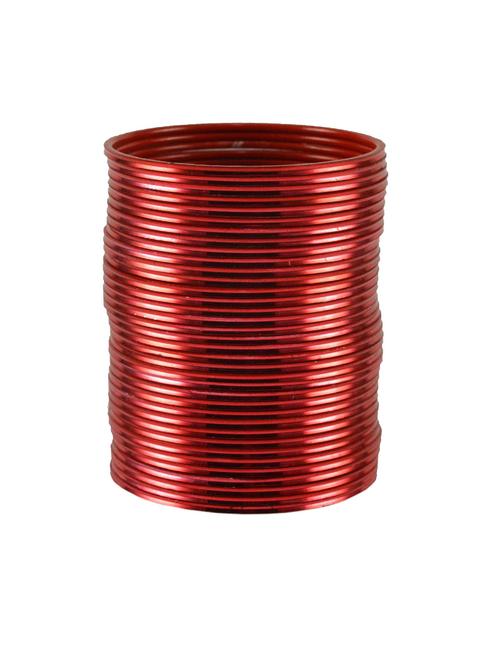 red plain brass bangle with extra large size - 18768672 - Very Small Image - 1