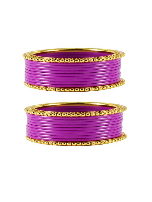 rani plain acrylic-brass bangle with extra large size - 18768726 - Very Small Image - 1