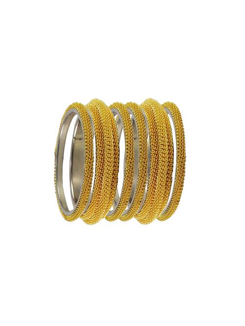 enamel work gold plated bangles - 18769077 - Very Small Image - 1
