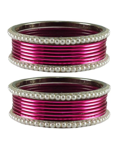 dark rani moti brass bangle - 18769493 - Very Small Image - 1