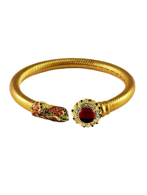 golden stone brass bangle - 18769564 - Very Small Image - 1