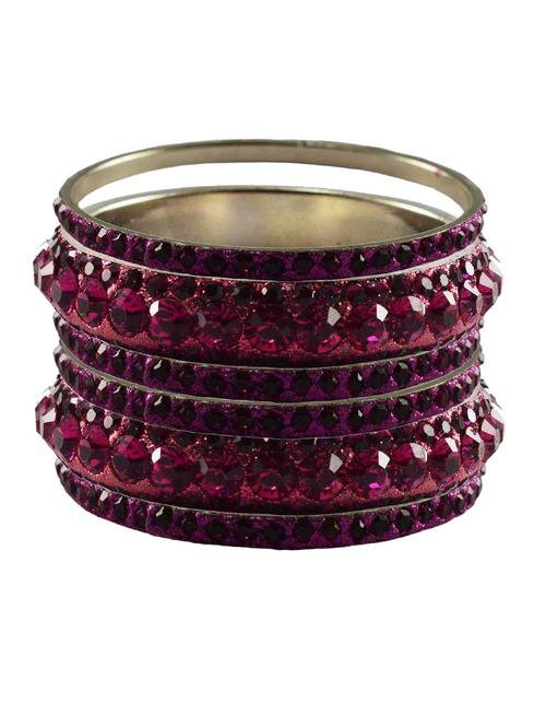 rani stone brass bangle with extra large size - 18769577 - Very Small Image - 1