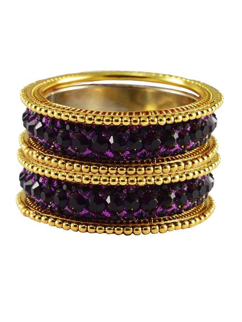 rani stone brass bangle with extra large size - 18769660 - Very Small Image - 1