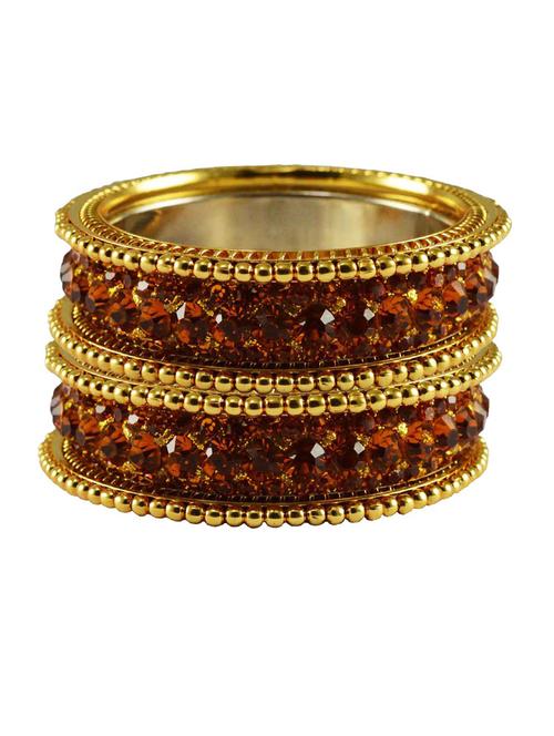 copper stone brass bangle with extra large size - 18769672 - Very Small Image - 1