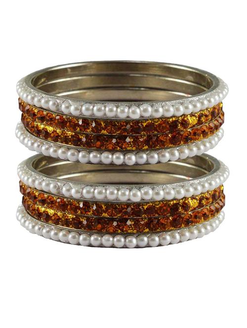multi stone brass bangle - 18769735 - Very Small Image - 1
