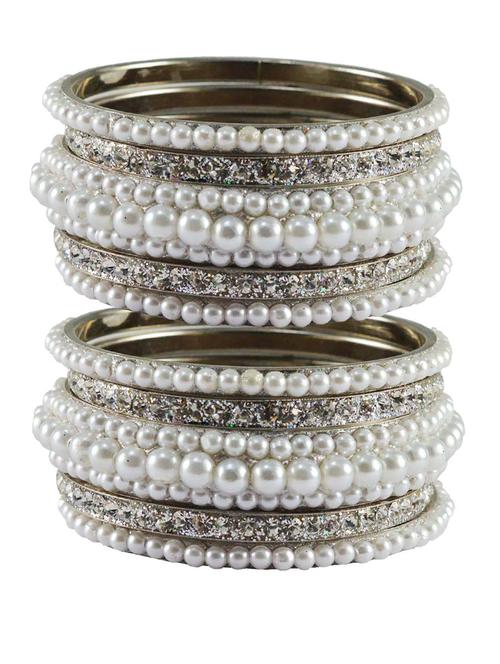 stone studded brass bangles - 18769753 - Very Small Image - 1
