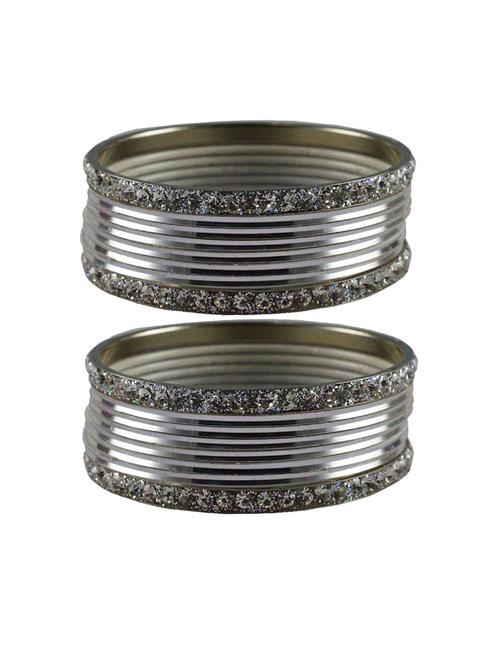 stone studded brass bangles - 18769791 - Very Small Image - 1