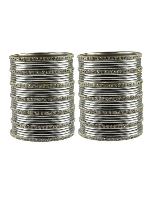stone studded brass bangles - 18769875 - Very Small Image - 1