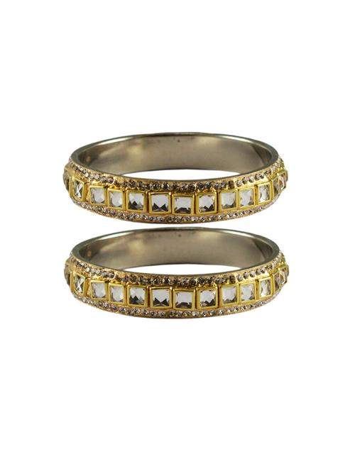 golden stone brass bangle - 18769889 - Very Small Image - 1
