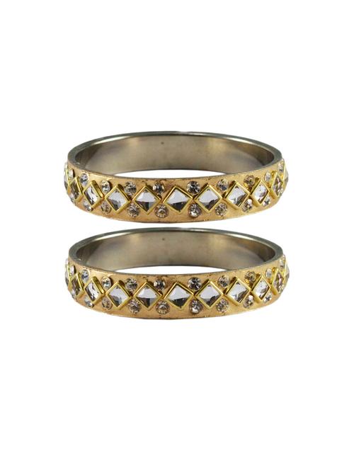 golden stone brass bangle - 18769890 - Very Small Image - 1