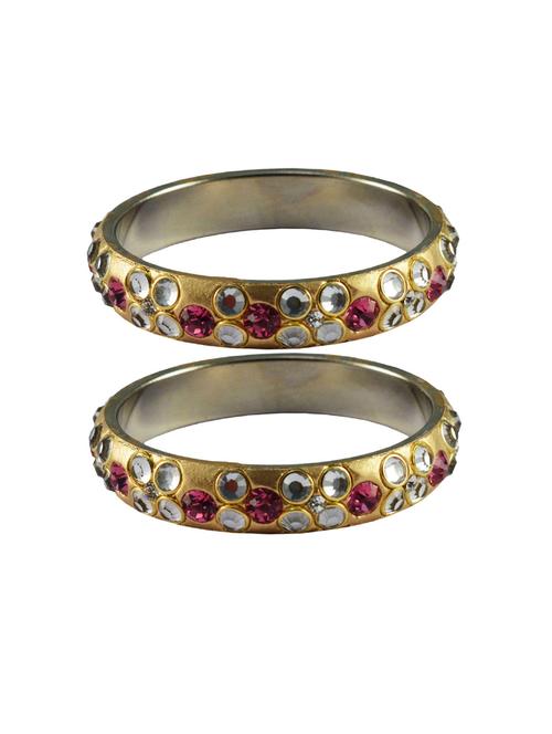 golden stone brass bangle - 18769925 - Very Small Image - 1