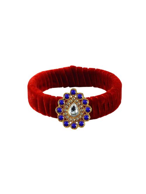 stone studded brass bangles - 18769961 - Very Small Image - 1