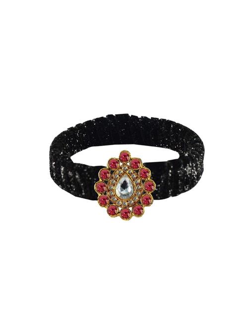 stone brass bangle - 18770013 - Very Small Image - 1