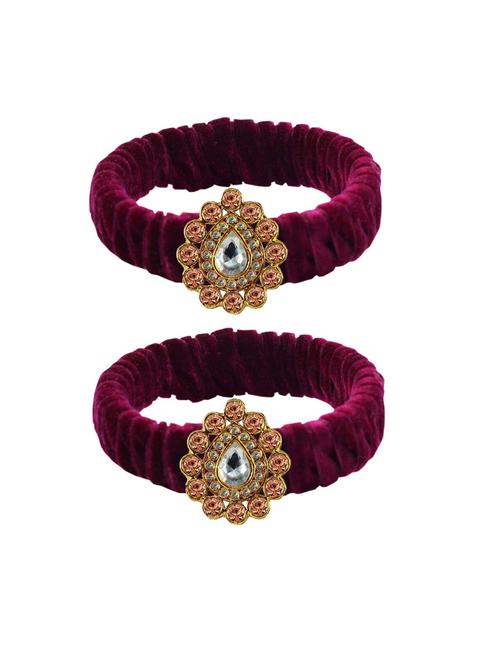 stone brass bangle - 18770020 - Very Small Image - 1