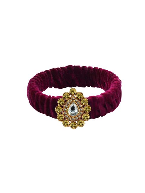 stone brass bangle - 18770021 - Very Small Image - 1