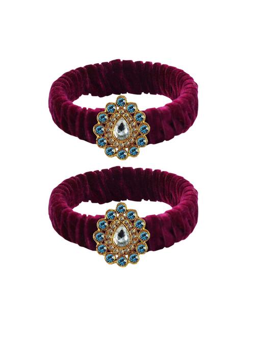 stone brass bangle - 18770028 - Very Small Image - 1
