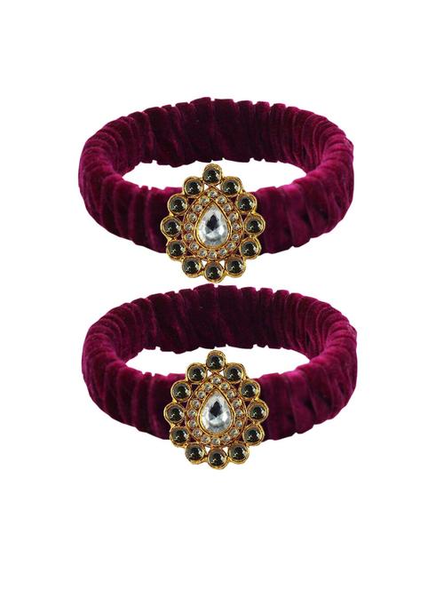 stone brass bangle - 18770038 - Very Small Image - 1