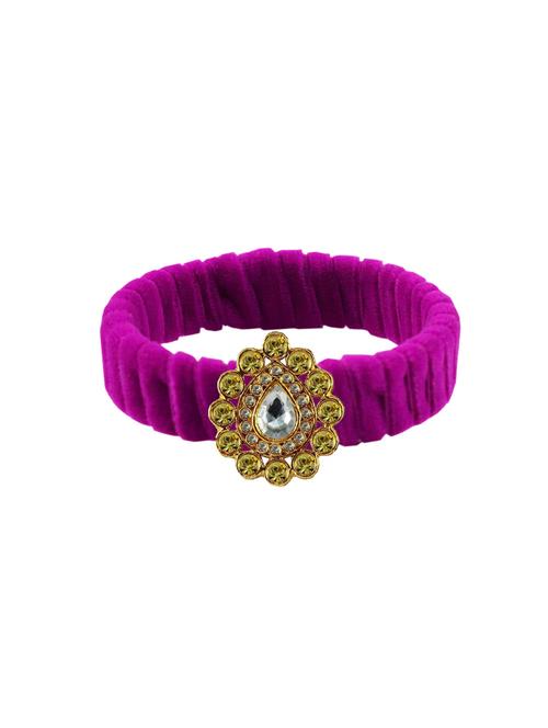 stone brass bangle - 18770061 - Very Small Image - 1