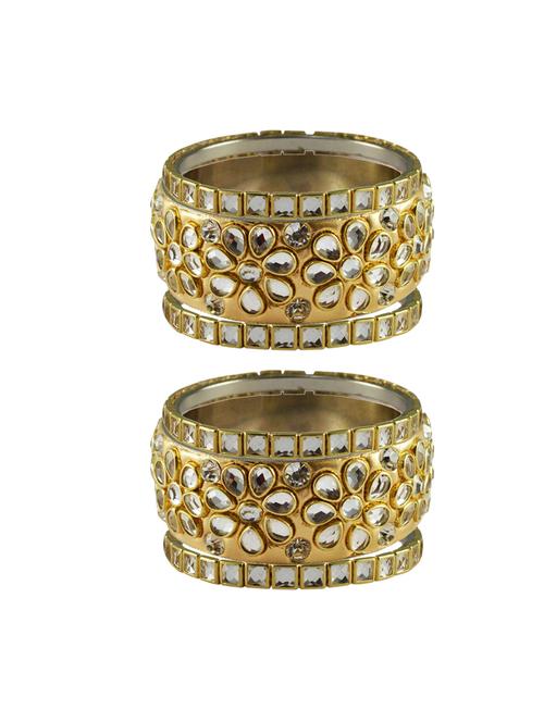 golden stone brass bangle - 18770295 - Very Small Image - 1