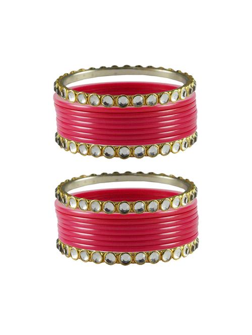 gajari stone acrylic-brass bangle with extra large size - 18770413 - Very Small Image - 1