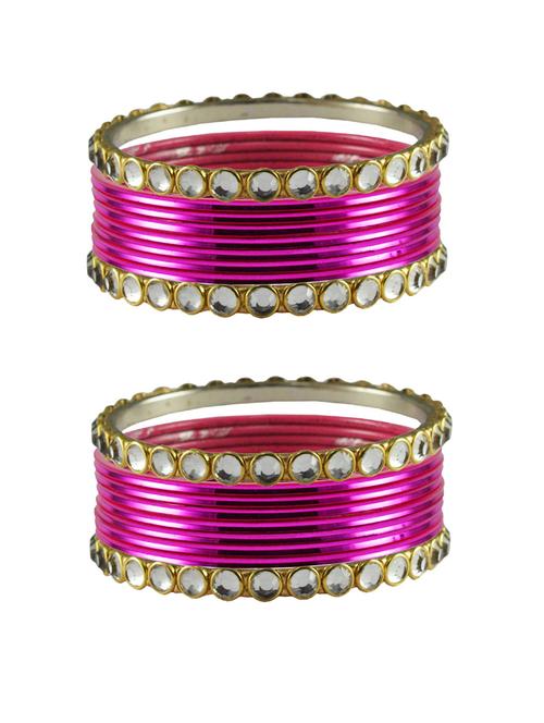 rani stone metal bangle - 18770428 - Very Small Image - 1