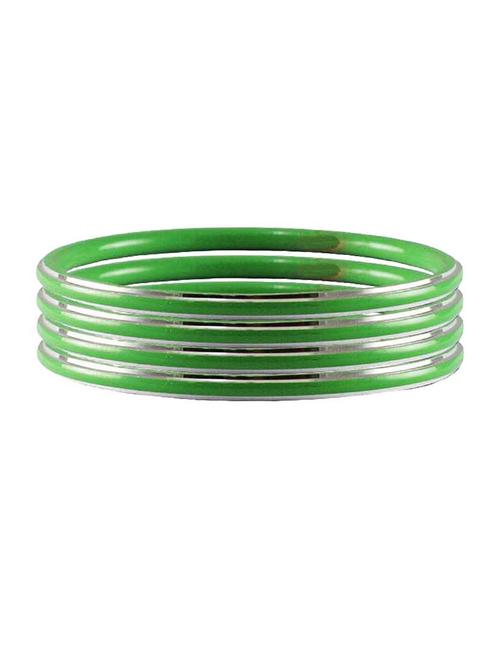 green plain metal bangle - 18770648 - Very Small Image - 1