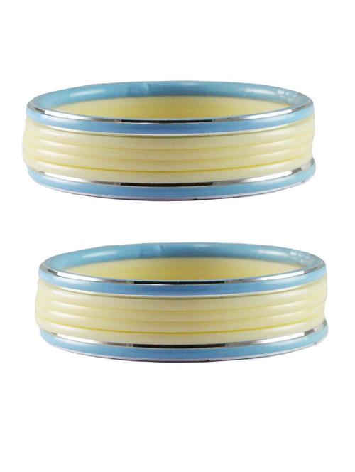 white plain acrylic-metal bangle - 18770675 - Very Small Image - 1