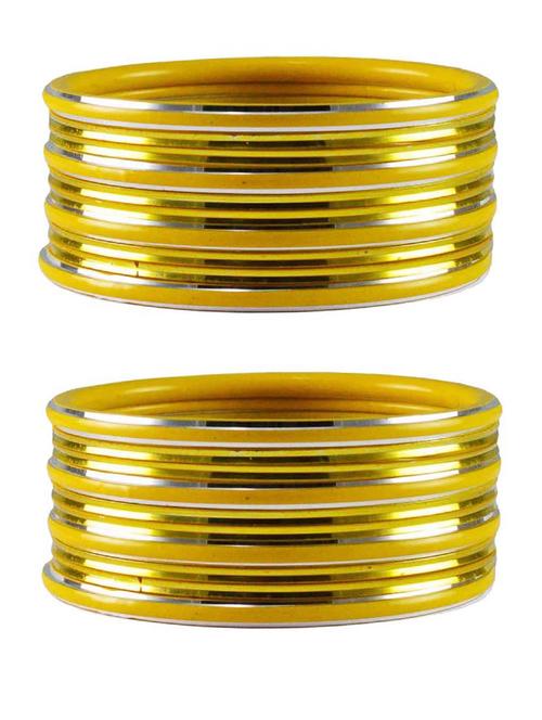 yellow plain metal bangle - 18770697 - Very Small Image - 1