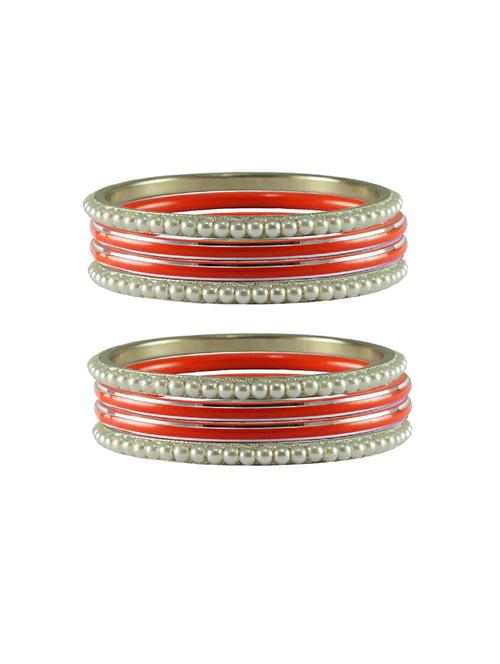 orange plain metal bangle - 18770719 - Very Small Image - 1