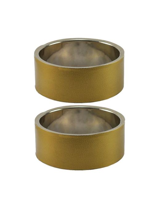 golden plain metal bangle - 18771117 - Very Small Image - 1