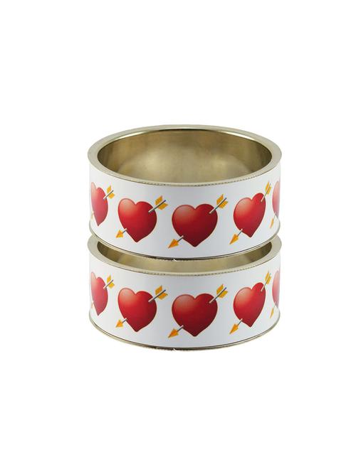 white plain metal bangle - 18771162 - Very Small Image - 1