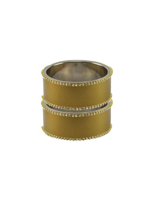 golden plain brass bangle - 18771185 - Very Small Image - 1