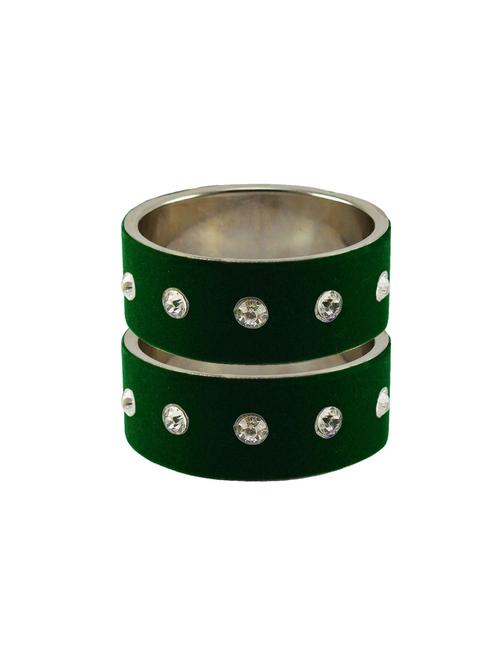 green stone stud metal bangle - 18771275 - Very Small Image - 1