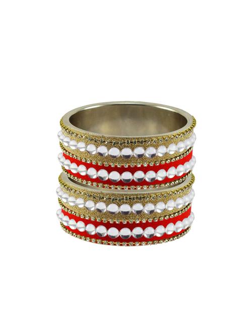 multi stone stud brass bangle - 18771530 - Very Small Image - 1