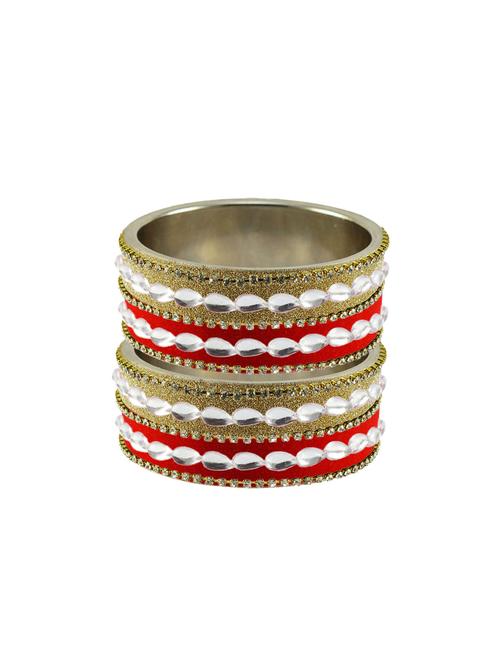 multi stone stud brass bangle - 18771553 - Very Small Image - 1